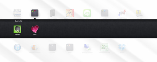 iOSライクなフォルダ