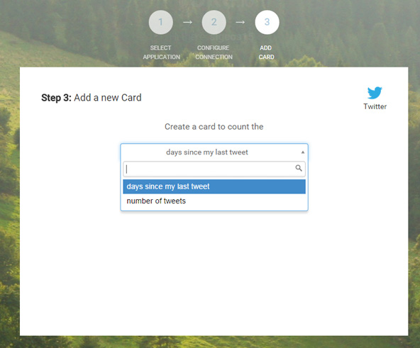 Twitterのカードを追加。